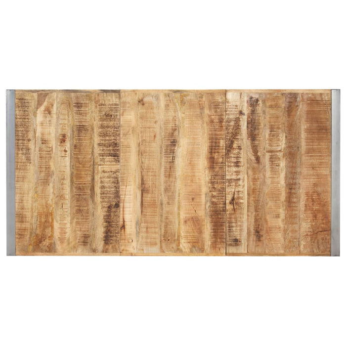 Masă de bucătărie, 180x90x75 cm, lemn masiv de mango nefinisat WALTI