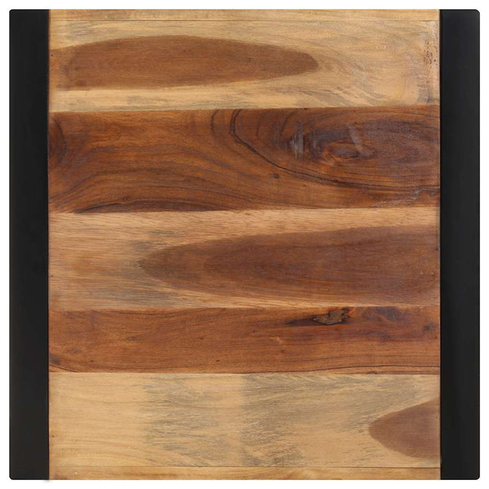 Masă de bucătărie, 60x60x75 cm, lemn masiv acacia WALTI