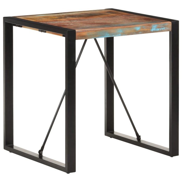 Masă de bucătărie, 70 x 70 x 75 cm, lemn masiv reciclat - WALTI WALTI