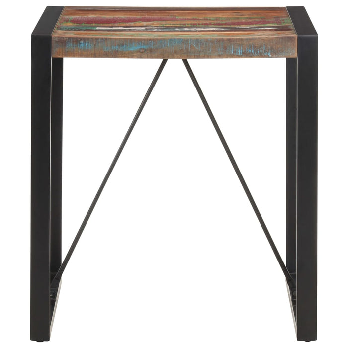 Masă de bucătărie, 70 x 70 x 75 cm, lemn masiv reciclat - WALTI WALTI