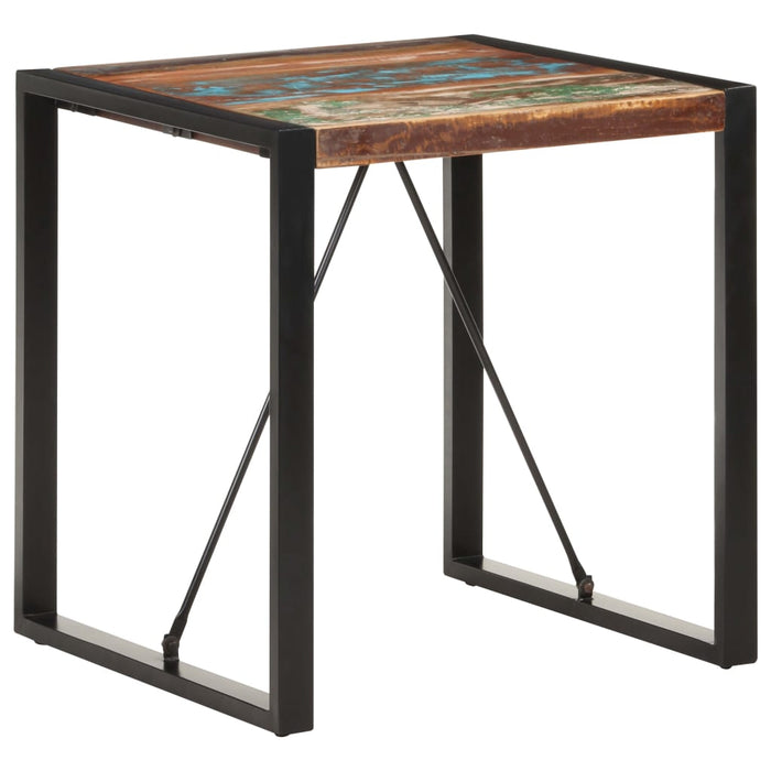 Masă de bucătărie, 70 x 70 x 75 cm, lemn masiv reciclat - WALTI WALTI