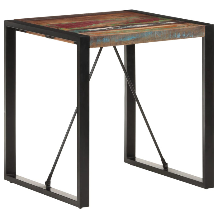 Masă de bucătărie, 70 x 70 x 75 cm, lemn masiv reciclat - WALTI WALTI