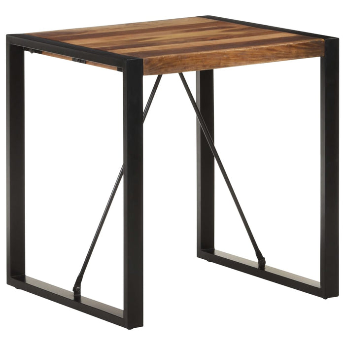 Masă de bucătărie, 70x70x75 cm, lemn masiv acacia WALTI
