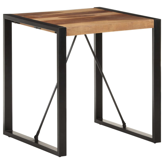 Masă de bucătărie, 70x70x75 cm, lemn masiv acacia WALTI