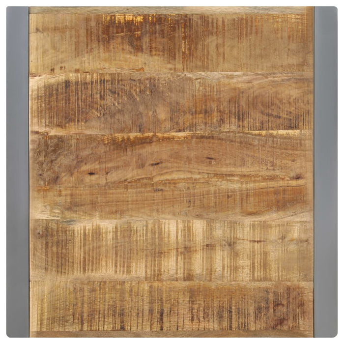 Masă de bucătărie, 70x70x75 cm, lemn masiv de mango nefinisat WALTI