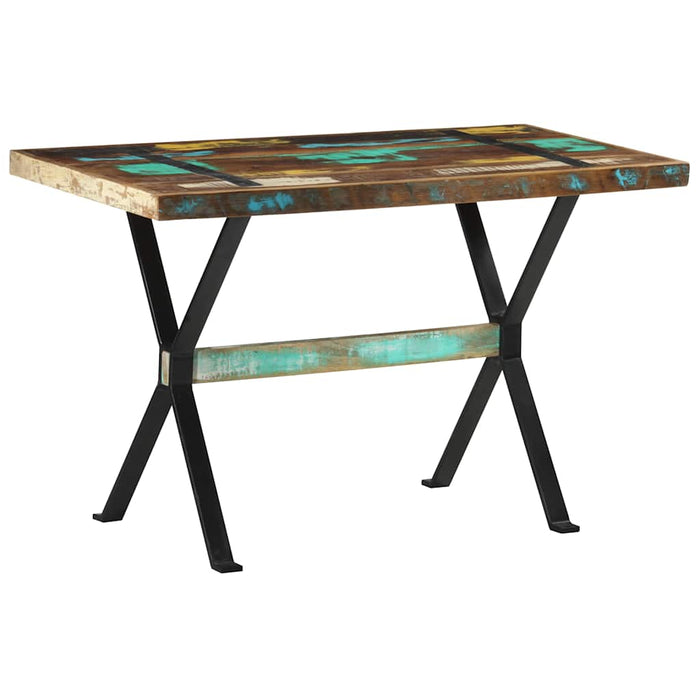 Masă de bucătărie, 120 x 60 x 76 cm, lemn masiv reciclat WALTI