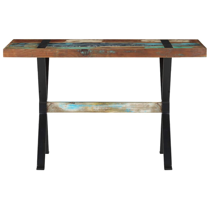Masă de bucătărie, 120 x 60 x 76 cm, lemn masiv reciclat WALTI