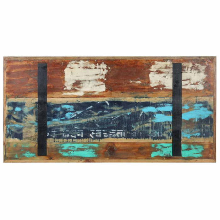 Masă de bucătărie, 120 x 60 x 76 cm, lemn masiv reciclat WALTI