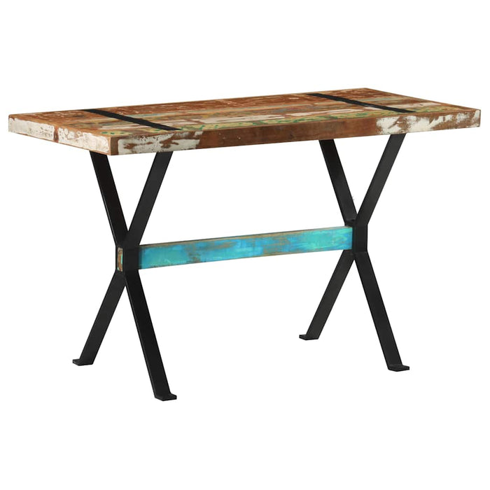 Masă de bucătărie, 120 x 60 x 76 cm, lemn masiv reciclat WALTI