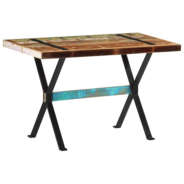 Masă de bucătărie, 120 x 60 x 76 cm, lemn masiv reciclat WALTI