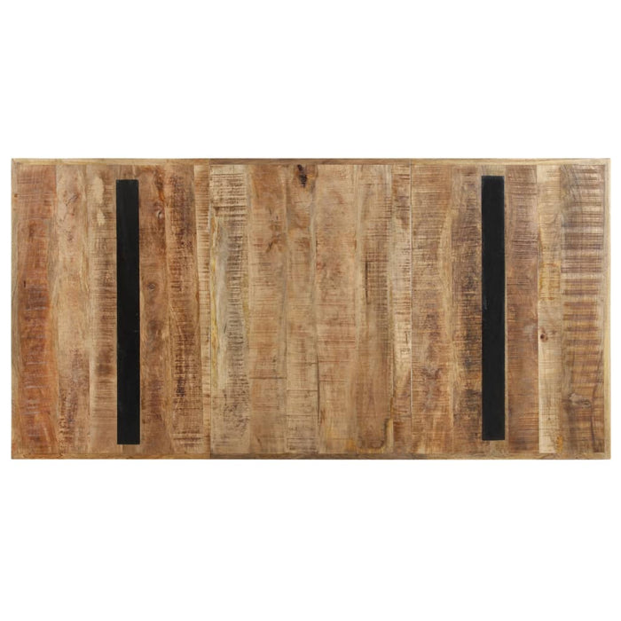 Masă de bucătărie, 160 x 80 x 76 cm, lemn de mango nefinisat - WALTI WALTI