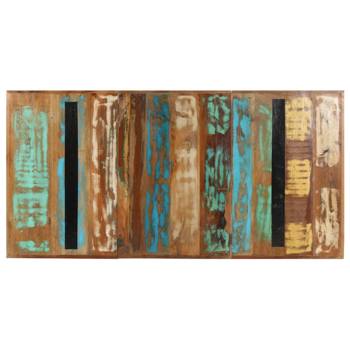 Masă de bucătărie, 160x80x76 cm, lemn masiv reciclat WALTI
