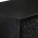 Servantă, negru, 60x30x120 cm, lemn masiv de acacia & mango - WALTI WALTI