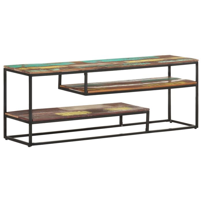 Comodă TV, 130 x 30 x 45 cm, lemn masiv reciclat - WALTI WALTI