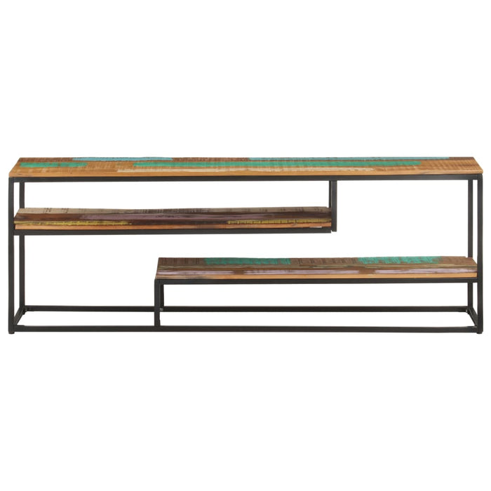 Comodă TV, 130 x 30 x 45 cm, lemn masiv reciclat - WALTI WALTI