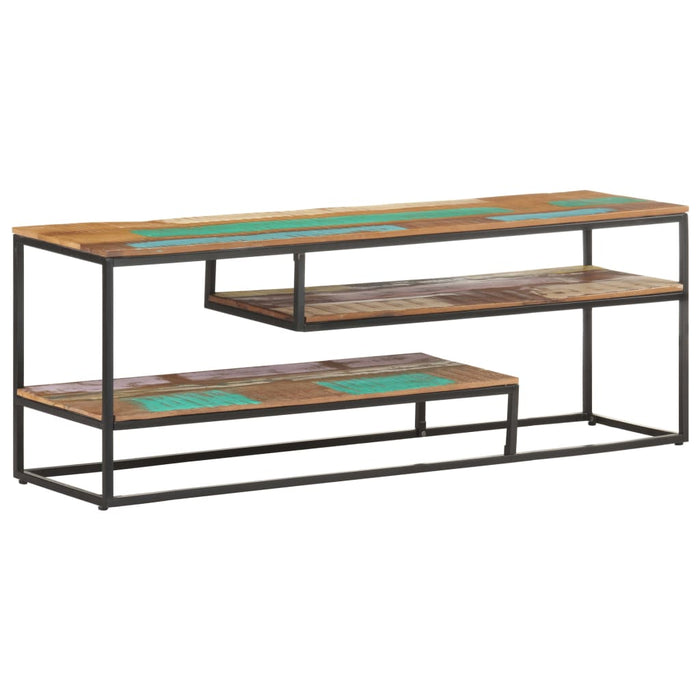 Comodă TV, 130 x 30 x 45 cm, lemn masiv reciclat - WALTI WALTI