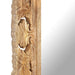 Oglindă sculptată manual, maro, 110 x 50 cm, lemn masiv mango - WALTI WALTI