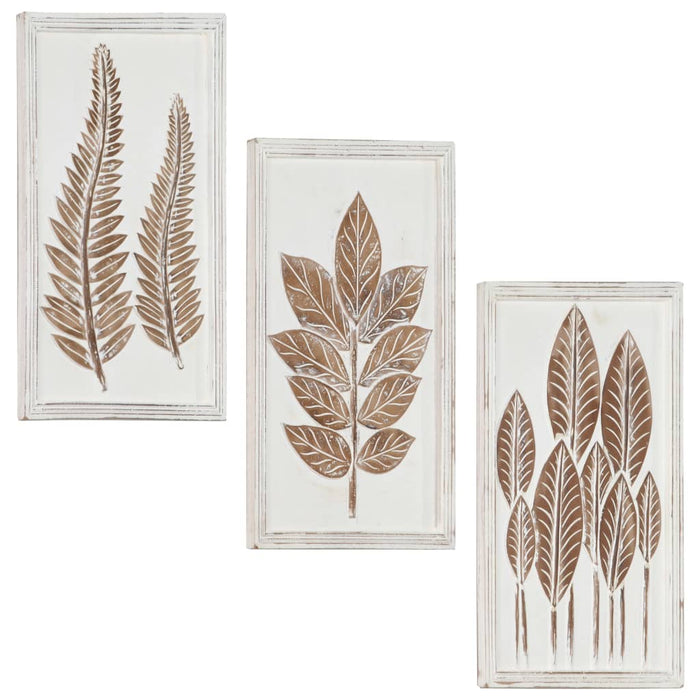 Panouri de perete sculptate manual, 3 buc., 40x60x1,5 cm, MDF - WALTI WALTI