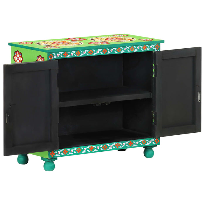 Dulap vopsit manual, multicolor, 70x35x60 cm, lemn mango - WALTI WALTI