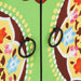 Dulap vopsit manual, multicolor, 70x35x60 cm, lemn mango - WALTI WALTI