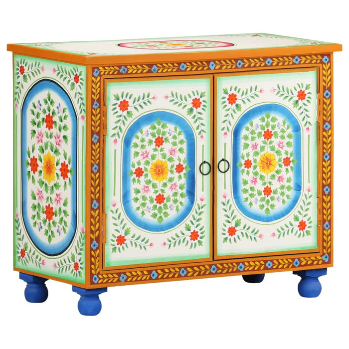 Servantă vopsită manual, 70x35x60 cm, lemn masiv mango - WALTI WALTI