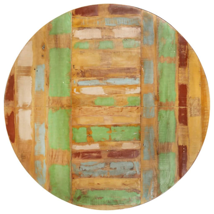 Masă de bucătărie, 175x75 cm, lemn masiv reciclat, rotundă - WALTI WALTI