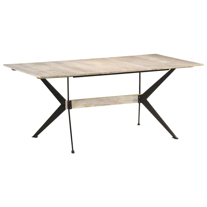 Masă de bucătărie, 180x90x76 cm, lemn masiv de mango WALTI