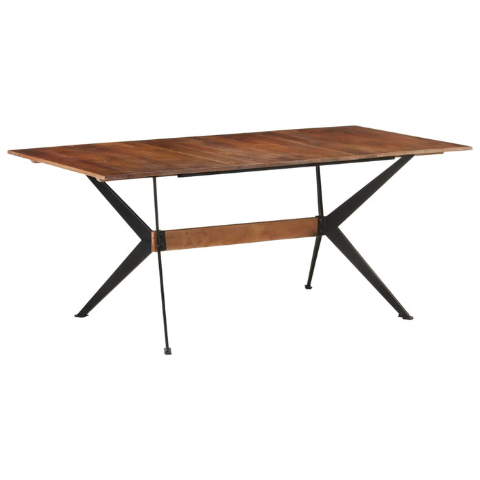 Masă de bucătărie, 180x90x76 cm, lemn masiv de mango WALTI