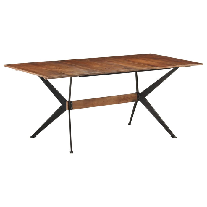 Masă de bucătărie, 180x90x76 cm, lemn masiv de mango WALTI