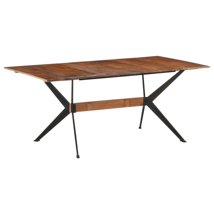 Masă de bucătărie, 180x90x76 cm, lemn masiv de mango WALTI