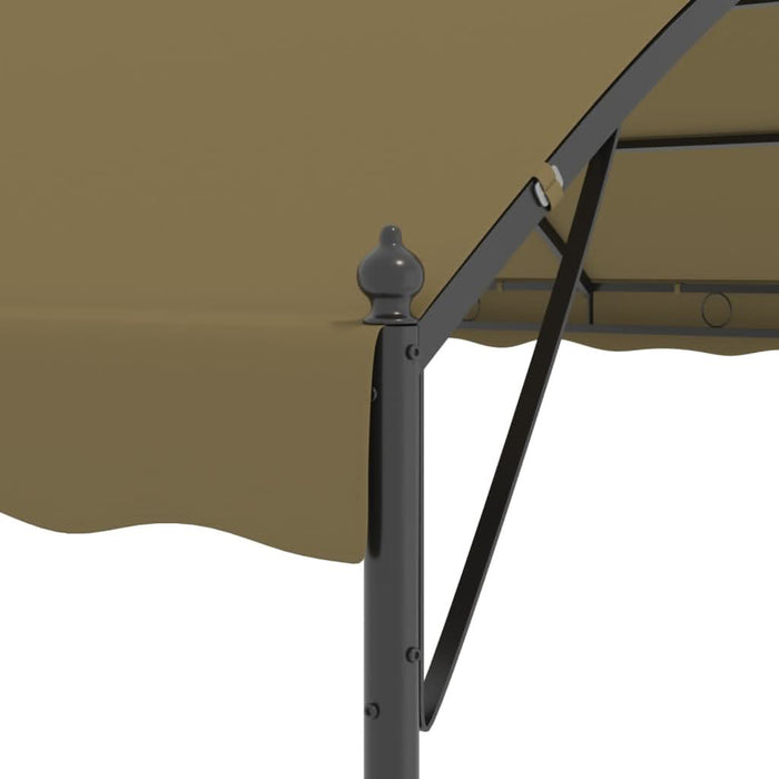 Pavilion, gri taupe, 4x3x2,6 m, 180 g/m² - WALTI WALTI