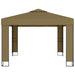 Pavilion cu acoperiș dublu, gri taupe, 3 x 3 x 2,7 m, 180 g/m² - WALTI WALTI