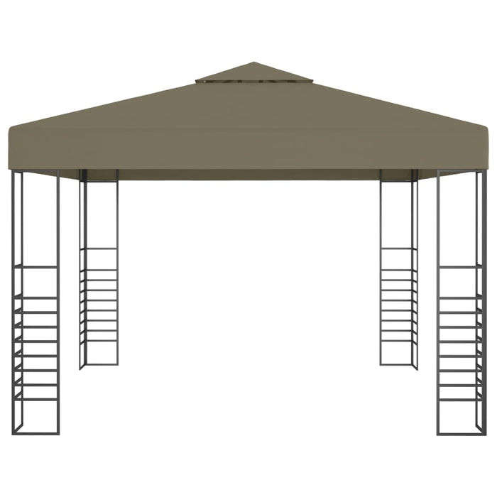 Pavilion de grădină, gri taupe, 3 x 3 m, 180 g/m² - WALTI WALTI
