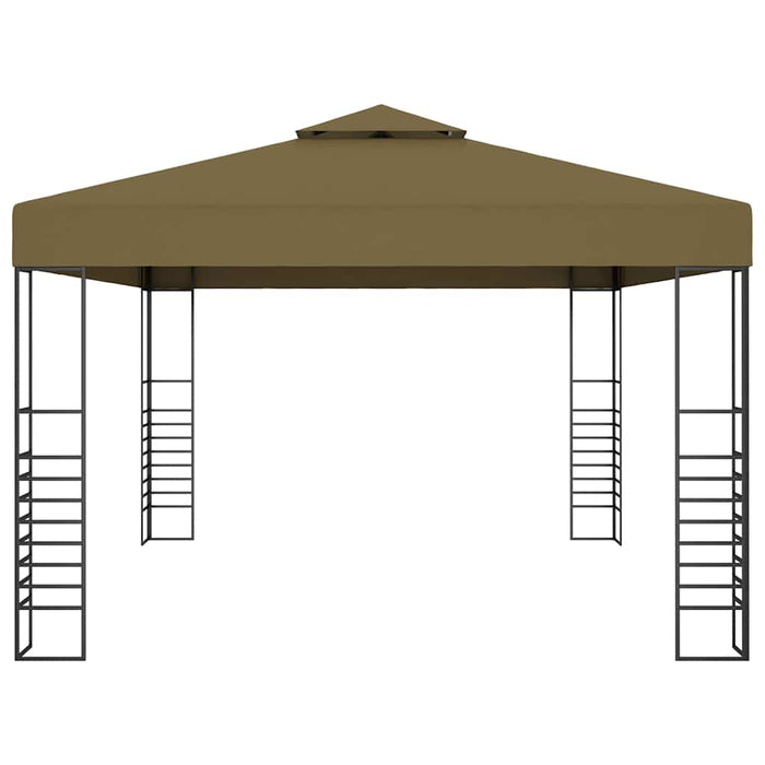 Pavilion de grădină, gri taupe, 3 x 4 m, 180 g/m² - WALTI WALTI