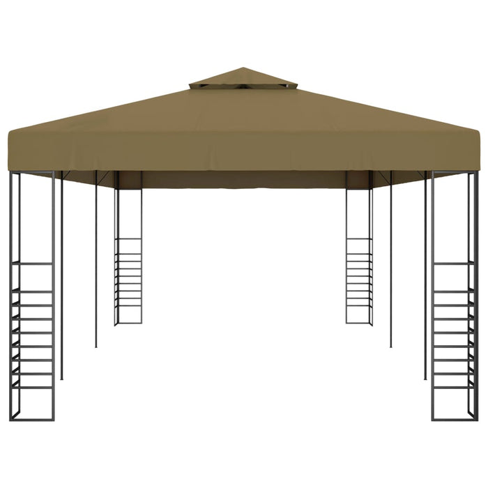 Pavilion de grădină, gri taupe, 6 x 3 x 2,7 m, 180 g/m² - WALTI WALTI