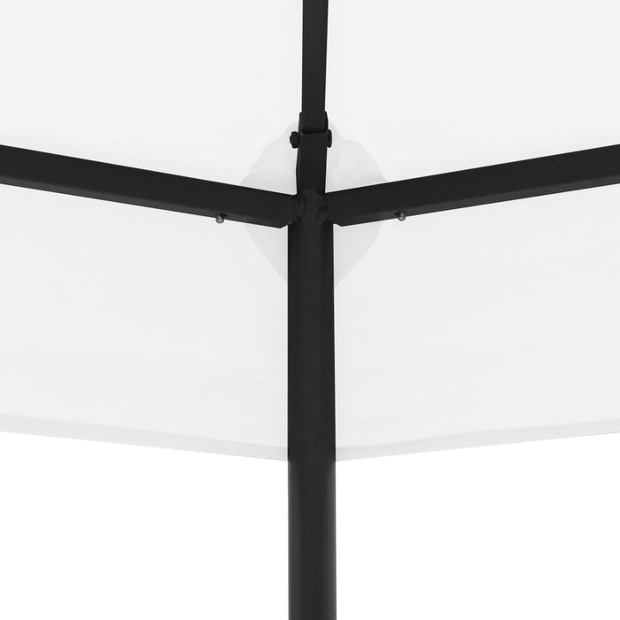 Pavilion de grădină, alb, 323 x 275 x 265 cm, 180 g/m² WALTI