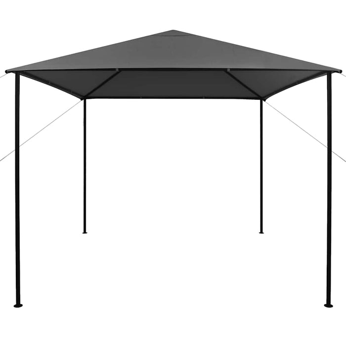 Pavilion, antracit, 3 x 3 m, material textil și oțel, 180 g/m² - WALTI WALTI