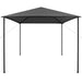 Pavilion, antracit, 3 x 3 m, material textil și oțel, 180 g/m² - WALTI WALTI