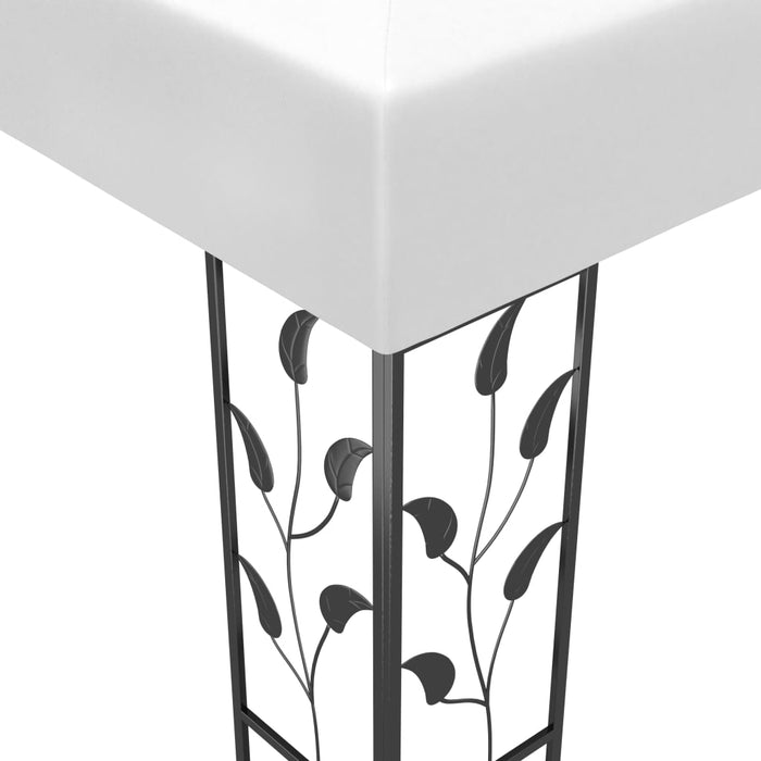 Pavilion de grădină, alb, 3 x 3 m, 180 g/m² - WALTI WALTI