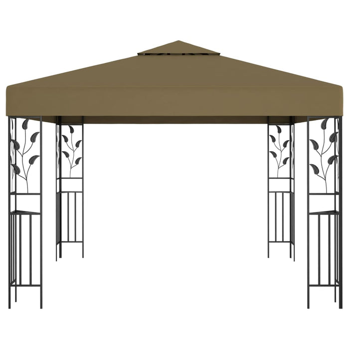 Pavilion de grădină, gri taupe, 3 x 3 m, 180 g/m² - WALTI WALTI