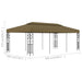 Pavilion, gri taupe, 6 x 3 m, 180 g/m² - WALTI WALTI