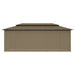 Pavilion cu perdele, gri taupe, 600 x 298 x 270 cm, 180 g/m² - WALTI WALTI