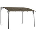 Copertină pavilion de grădină, gri taupe, 3 x 3 x 2,55 m - WALTI WALTI