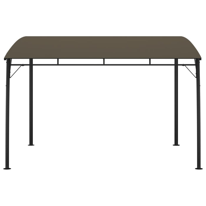 Copertină pavilion de grădină, gri taupe, 3 x 3 x 2,55 m - WALTI WALTI