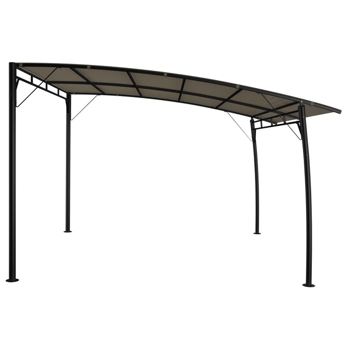 Copertină pavilion de grădină, gri taupe, 3 x 3 x 2,55 m - WALTI WALTI