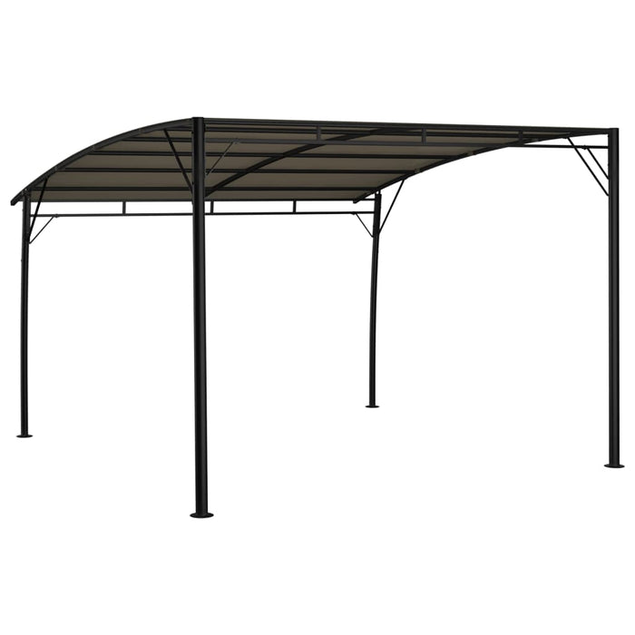 Copertină pavilion de grădină, gri taupe, 3 x 3 x 2,55 m - WALTI WALTI