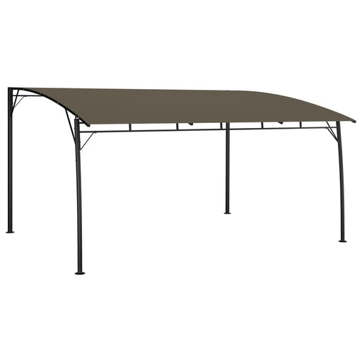 Copertină pavilion de grădină, gri taupe, 4 x 3 x 2,55 m - WALTI WALTI