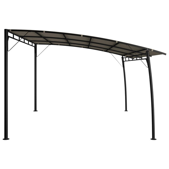 Copertină pavilion de grădină, gri taupe, 4 x 3 x 2,55 m - WALTI WALTI