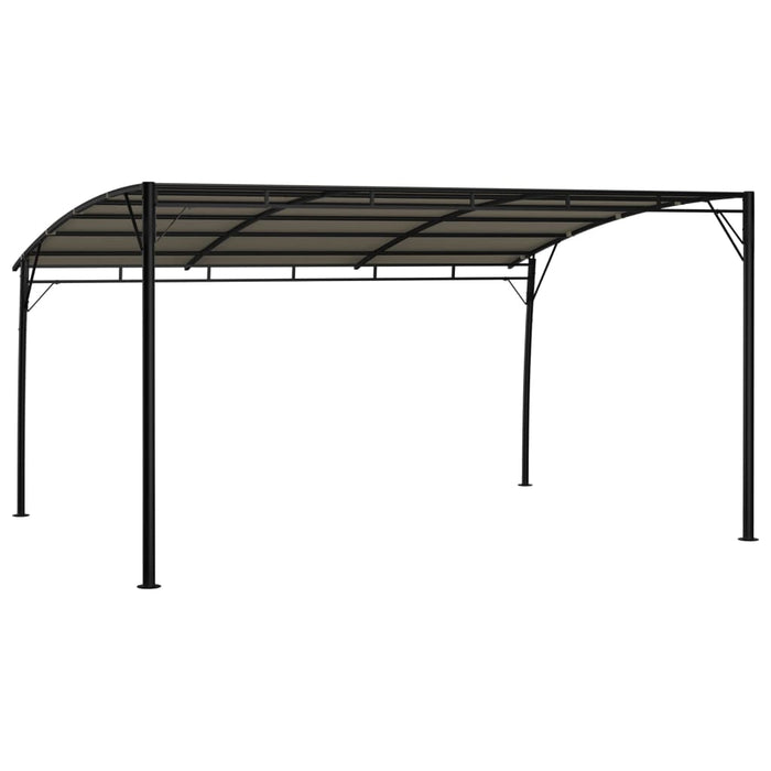Copertină pavilion de grădină, gri taupe, 4 x 3 x 2,55 m - WALTI WALTI