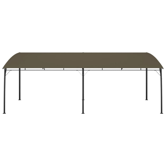 Copertină pavilion de grădină, gri taupe, 6 x 3 x 2,55 m - WALTI WALTI